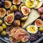 Queso Provolone con tomates cherrys confitados